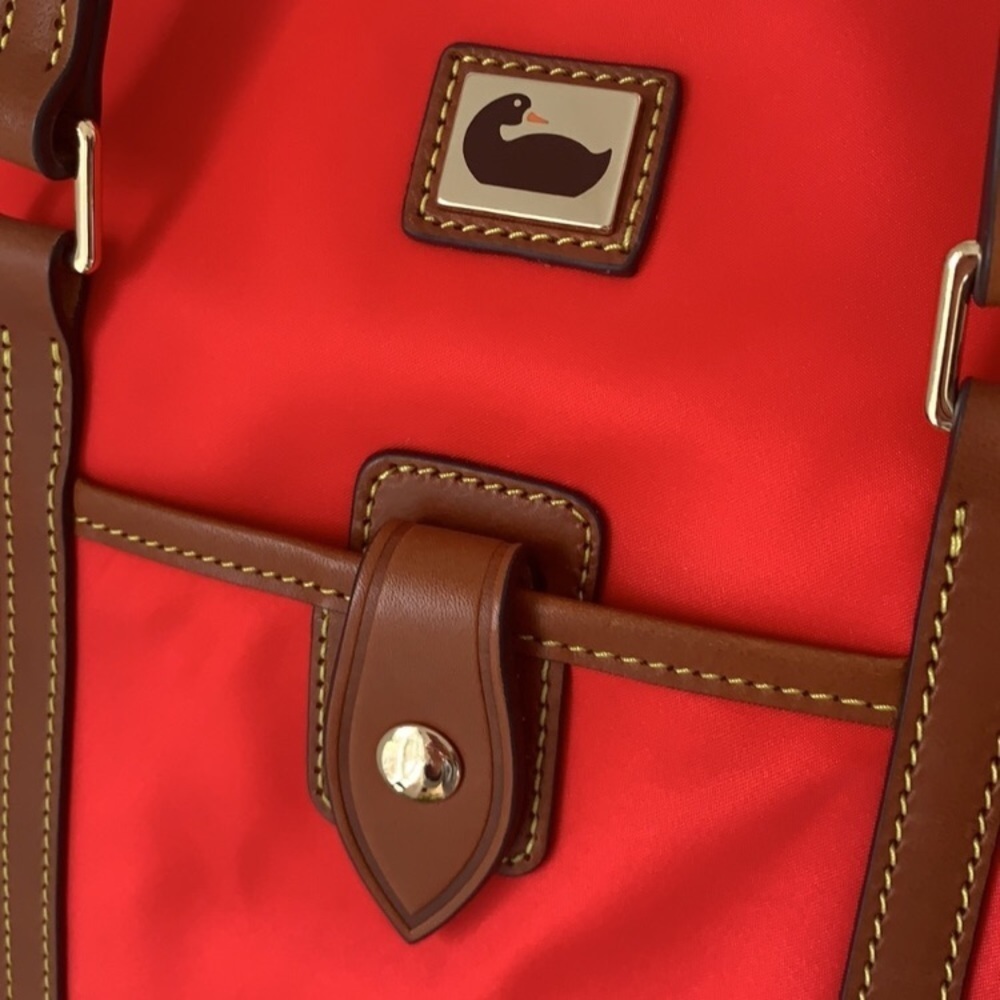 Dooney & Bourke Wayfarer Zip Tote Bag Red - Picture 12 of 16